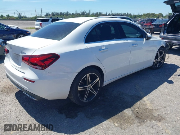 2019 Mercedes-Benz A 220 with VIN WDD3G4EB7KW033545, listed as a IAAI auction lot 41749956 with 63,950 mi miles and . Bid and sale history available at DreamBid. Image 4.
