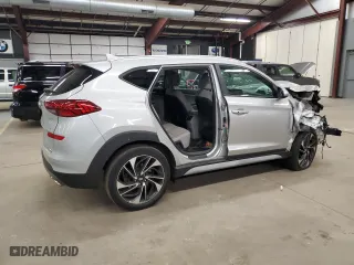 2021 Hyundai Tucson Sport with VIN KM8J3CAL2MU377154, listed as a Copart auction lot 79331984 with 52,723 mi miles and Salvage Title. Bid and sale history available at carsss.com. Image 3.