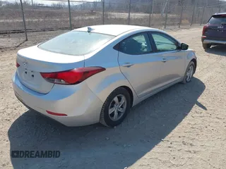 2015 Hyundai Elantra SE с VIN 5NPDH4AE3FH547495, выставлен на аукционе IAAI как лот 41796791 с пробегом 24 035 миль миль и . История ставок и продаж доступна на DreamBid. Изображение 4.
