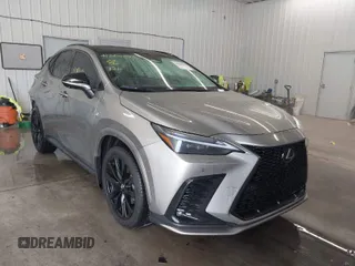 2024 Lexus NX with VIN 2T2KGCEZ3RC041279, listed as a IAAI auction lot 41308296 with 8,545 mi miles. Bid and sale history available at carsss.com. Image 1.