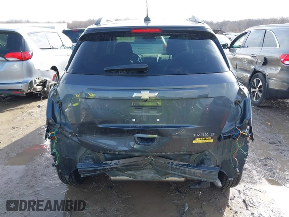 2016 Chevrolet Trax LT with VIN 3GNCJLSB2GL223395, listed as a IAAI auction lot 41697994 with 117,487 mi miles. Bid and sale history available at carsss.com. Image 17.