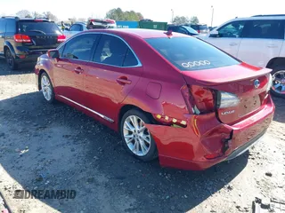 2010 Lexus HS 250h with VIN JTHBB1BA3A2014963, listed as a IAAI auction lot 41744335 with 225,720 mi miles and . Bid and sale history available at DreamBid. Image 3.