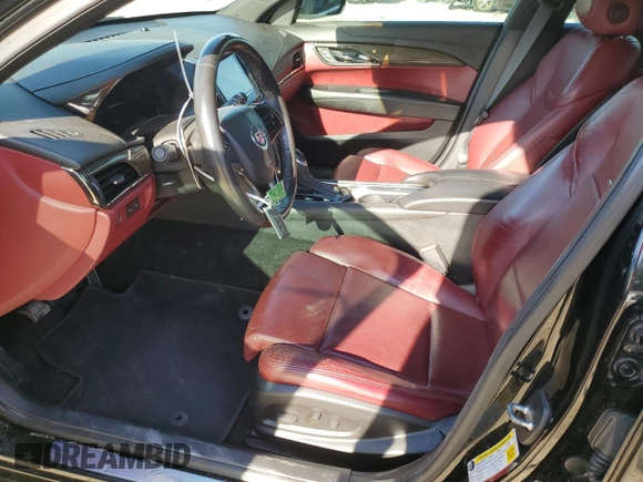2014 Cadillac ATS Performance with VIN 1G6AC5S37E0174139, listed as a Copart auction lot 50135425 with 49,242 mi miles and Salvage Title. Bid and sale history available at carsss.com. Image 7.