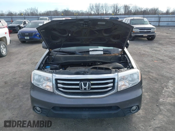 2014 Honda Pilot EX-L with VIN 5FNYF3H50EB017733, listed as a IAAI auction lot 41370236 with 133,211 mi miles. Bid and sale history available at carsss.com. Image 10.