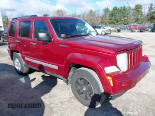 2012 Jeep Liberty Sport with VIN 1C4PJMAK6CW124391, listed as a IAAI auction lot 41988160 with 184,584 mi miles. Bid and sale history available at carsss.com. Image 1.