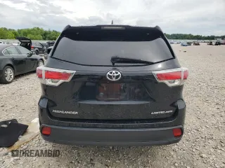 2015 Toyota Highlander Limited с VIN 5TDDKRFH7FS212171, выставлен на аукционе Copart как лот 61343535 с пробегом Не указан миль и Чистый • Clean title. История ставок и продаж доступна на DreamBid. Изображение 6.