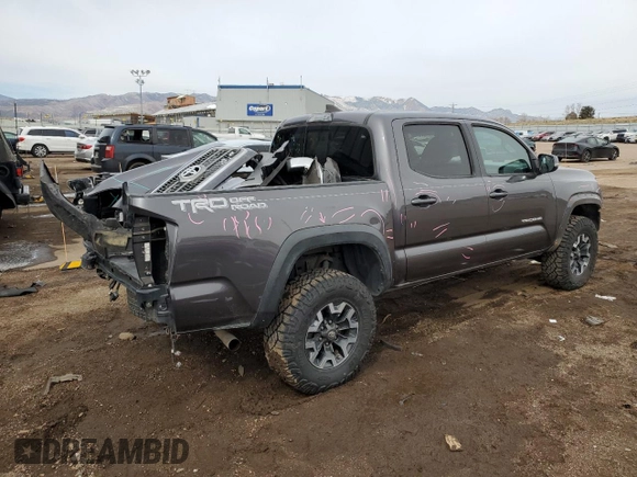 2017 Toyota Tacoma SR5 with VIN 5TFAZ5CN1HX036586, listed as a Copart auction lot 49967615 with 69,524 mi miles and Salvage Title. Bid and sale history available at DreamBid. Image 3.