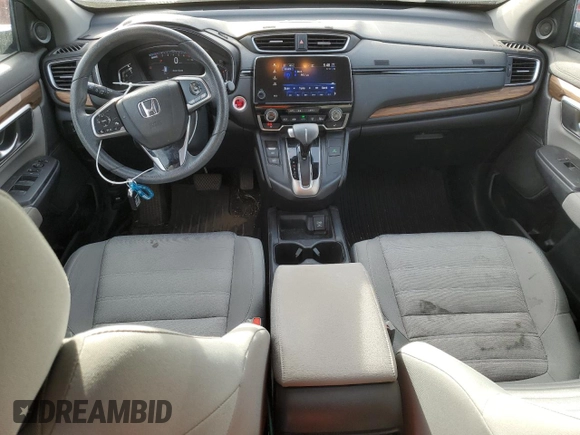 2019 Honda CR-V EX with VIN 7FARW2H55KE046580, listed as a Copart auction lot 48546415 with 53,147 mi miles and Salvage Title. Bid and sale history available at carsss.com. Image 8.