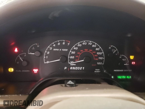 2002 Ford Explorer Limited with VIN 1FMDU75W92ZB54017, listed as a Copart auction lot 57509135 with 182,158 mi miles and Salvage title. Bid and sale history available at DreamBid. Image 9.