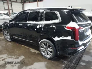 2022 Cadillac XT6 Premium Luxury with VIN 1GYKPDRS7NZ112856, listed as a IAAI auction lot 41328577 with 1 mi miles. Bid and sale history available at carsss.com. Image 3.