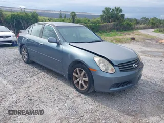 2005 Infiniti G35 z VIN JNKCV51EX5M213316, wystawiony jako IAAI lot #42409682 z przebiegiem 136 373 mil mil oraz . Historia ofert i sprzedaży dostępna na DreamBid. Obrazek 1.