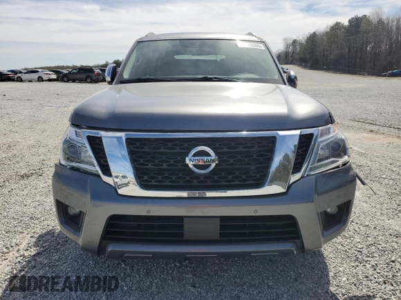 2019 Nissan Armada SL with VIN JN8AY2ND4K9088283, listed as a Copart auction lot 49846555 with 142,552 mi miles and Salvage Title. Bid and sale history available at carsss.com. Image 5.