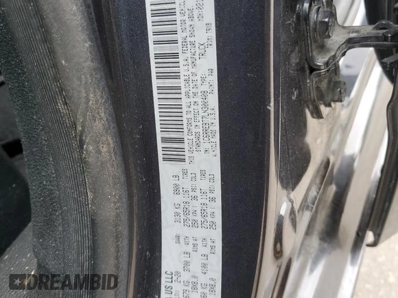 2020 Ram 1500 Big Horn with VIN 1C6RREBT7LN300408, listed as a Copart auction lot 80129424 with 129,626 mi miles and Salvage title. Bid and sale history available at DreamBid. Image 14.