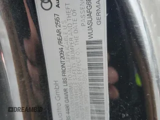 2015 Audi R8 z VIN WUASUAFG6FN000378, wystawiony jako Copart lot #48410715 z przebiegiem 19 192 mil mil oraz Tytuł czysty. Historia ofert i sprzedaży dostępna na DreamBid. Obrazek 12.
