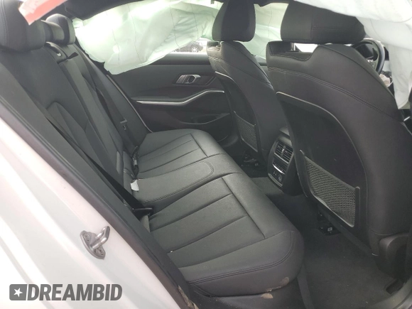 2020 BMW 3 Series 330i with VIN 3MW5R1J04L8B21766, listed as a Copart auction lot 48059005 with Not Provided miles and Salvage Title. Bid and sale history available at carsss.com. Image 10.