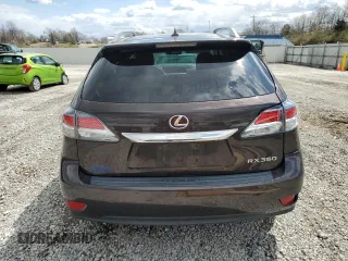 2013 Lexus RX 350 with VIN 2T2BK1BA8DC160309, listed as a Copart auction lot 50585295 with Not Provided miles and Salvage Title. Bid and sale history available at carsss.com. Image 6.