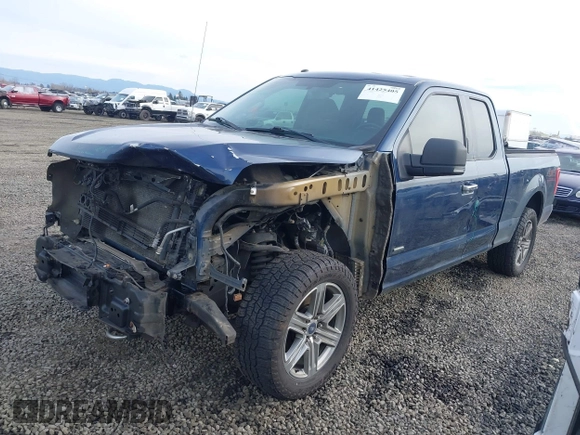 2017 Ford F-150 XL with VIN 1FTEX1EP1HKC56211, listed as a IAAI auction lot 41425405 with 171,152 mi miles. Bid and sale history available at carsss.com. Image 18.