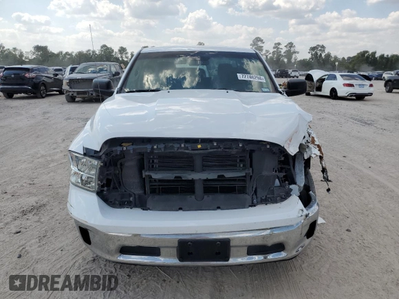 2021 Ram 1500 SLT with VIN 1C6RR6TTXMS515840, listed as a Copart auction lot 72746294 with 77,548 mi miles and Salvage title. Bid and sale history available at DreamBid. Image 5.