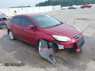 2013 Ford Focus SE with VIN 1FADP3F26DL306525, listed as a IAAI auction lot 42511491 with 109,583 mi miles and . Bid and sale history available at DreamBid. Image 1.