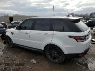 2016 Land Rover Range Rover Sport Dynamic z VIN SALWR2EF9GA549492, wystawiony jako Copart lot #49112095 z przebiegiem 118 482 mil mil oraz Szkoda całkowita • Salvage title. Historia ofert i sprzedaży dostępna na DreamBid. Obrazek 2.