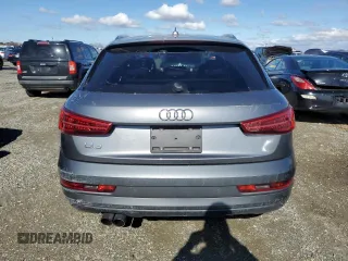 2017 Audi Q3 Premium with VIN WA1BCCFS8HR016507, listed as a Copart auction lot 43873265 with 81,920 mi miles and Salvage Title. Bid and sale history available at carsss.com. Image 6.