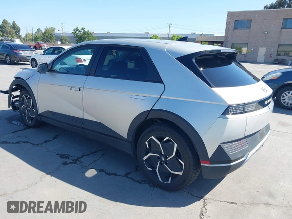 2023 Hyundai Ioniq 5 SEL with VIN KM8KNDAF6PU198425, listed as a IAAI auction lot 42316810 with 20,263 mi miles and . Bid and sale history available at DreamBid. Image 3.