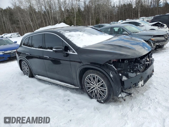 2023 Mercedes-Benz EQS 580 z VIN 4JGDM4EBXPA028167, wystawiony jako Copart lot #42803585 z przebiegiem 32 760 mil mil oraz Szkoda całkowita • Salvage title. Historia ofert i sprzedaży dostępna na DreamBid. Obrazek 4.