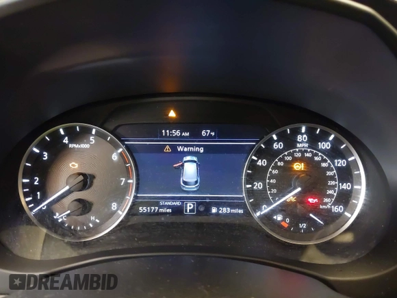 2019 Infiniti QX50 Essential with VIN 3PCAJ5M37KF141381, listed as a IAAI auction lot 42099327 with 55,177 mi miles and . Bid and sale history available at DreamBid. Image 7.