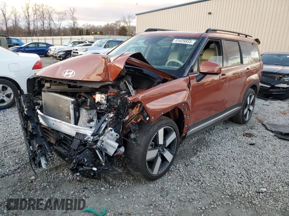 2024 Hyundai Santa Fe Hybrid Limited with VIN 5NMP3DG13RH012815, listed as a Copart auction lot 41429855 with 0 mi miles and Salvage Title. Bid and sale history available at carsss.com. Image 1.