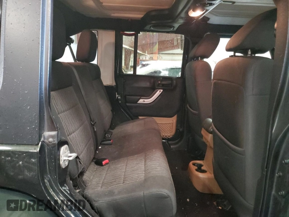 2011 Jeep Wrangler Unlimited Sahara with VIN 1J4BA5H17BL592752, listed as a Copart auction lot 83344334 with 176,259 mi miles and Clean Title. Bid and sale history available at carsss.com. Image 11.