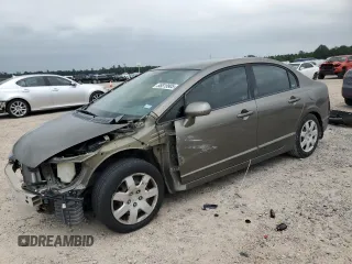 2008 Honda Civic LX with VIN 2HGFA16598H351403, listed as a Copart auction lot 55819905 with 166,272 mi miles and Salvage Title. Bid and sale history available at DreamBid. Image 1.