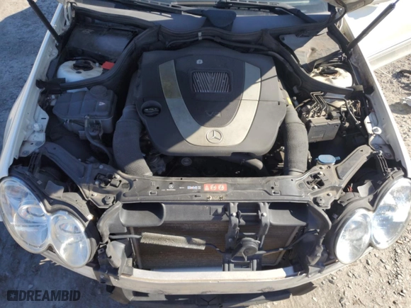 2009 Mercedes-Benz CLK-Class 3.5L with VIN WDBTK56F99T103850, listed as a Copart auction lot 45196015 with 125,692 mi miles and Salvage Title. Bid and sale history available at carsss.com. Image 11.