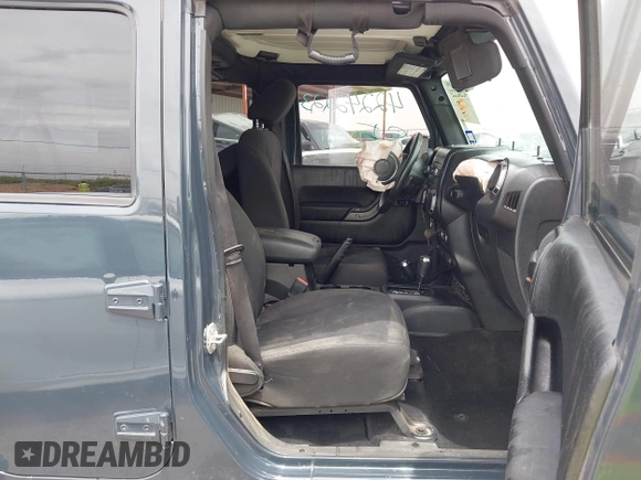 2017 Jeep Wrangler Unlimited Sport with VIN 1C4BJWDG2HL634291, listed as a IAAI auction lot 42242223 with 145,880 mi miles and . Bid and sale history available at DreamBid. Image 5.