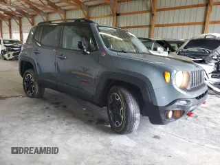 2016 Jeep Renegade Trailhawk z VIN ZACCJBCT4GPD56550, wystawiony jako Copart lot #51323725 z przebiegiem 207 584 mil mil oraz Szkoda całkowita • Salvage title. Historia ofert i sprzedaży dostępna na DreamBid. Obrazek 4.