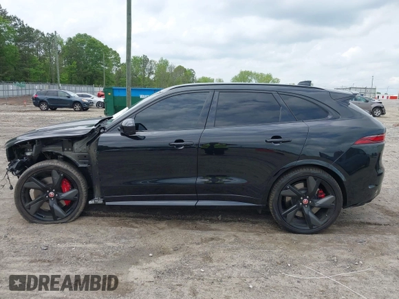 2022 Jaguar F-Pace SVR z VIN SADCZ2EE0NA702862, wystawiony jako IAAI lot #42129192 z przebiegiem 20 580 mil mil oraz . Historia ofert i sprzedaży dostępna na DreamBid. Obrazek 15.