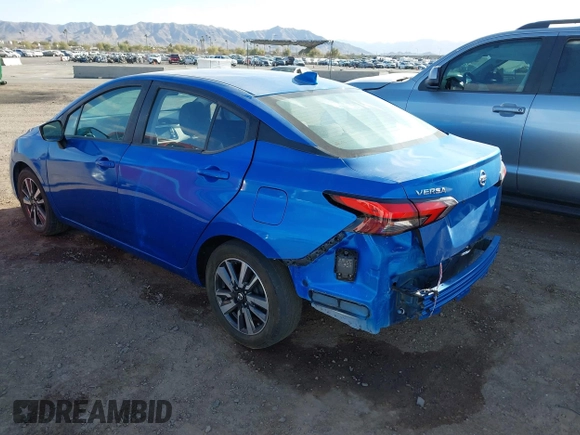 2021 Nissan Versa SV with VIN 3N1CN8EV1ML835604, listed as a IAAI auction lot 41696605 with 60,842 mi miles and . Bid and sale history available at DreamBid. Image 3.