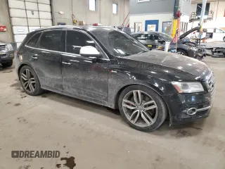 2015 Audi SQ5 Premium Plus with VIN WA1CGAFP1FA010018, listed as a Copart auction lot 83705914 with 245,913 mi miles and Clean Title. Bid and sale history available at carsss.com. Image 4.