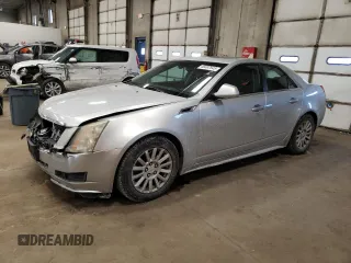 2013 Cadillac CTS Luxury with VIN 1G6DH5E58D0159837, listed as a Copart auction lot 46087845 with 154,002 mi miles and Salvage title. Bid and sale history available at DreamBid. Image 1.