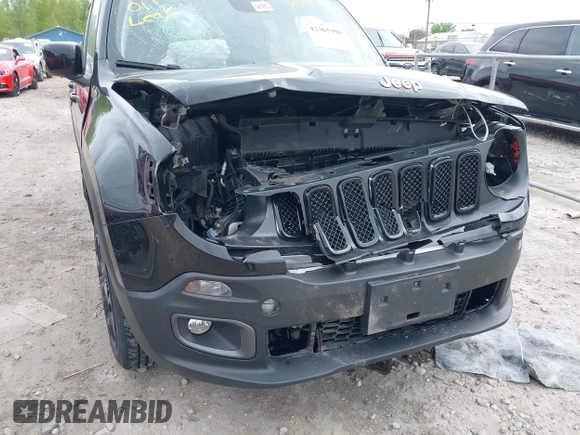 2018 Jeep Renegade Altitude with VIN ZACCJBBB8JPJ33232, listed as a IAAI auction lot 42365996 with 45,423 mi miles and . Bid and sale history available at DreamBid. Image 6.