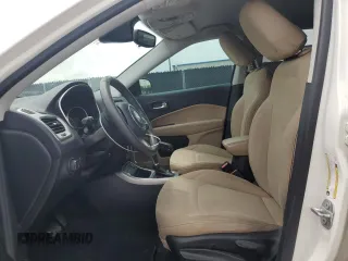 2018 Jeep Compass Sport with VIN 3C4NJCAB1JT461958, listed as a Copart auction lot 59567105 with 181,632 mi miles and Salvage title. Bid and sale history available at DreamBid. Image 7.
