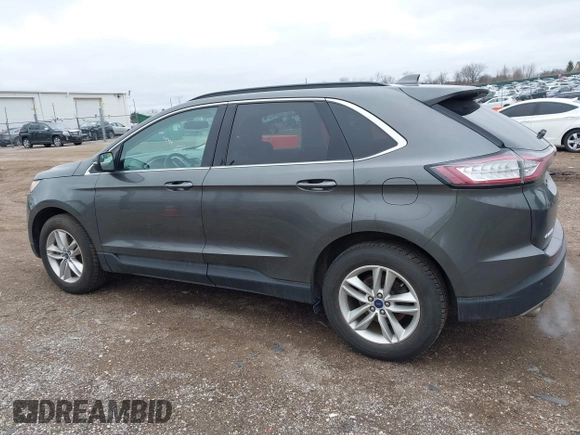 2016 Ford Edge SEL with VIN 2FMPK3J91GBC04785, listed as a IAAI auction lot 41919569 with 107,889 mi miles. Bid and sale history available at carsss.com. Image 14.
