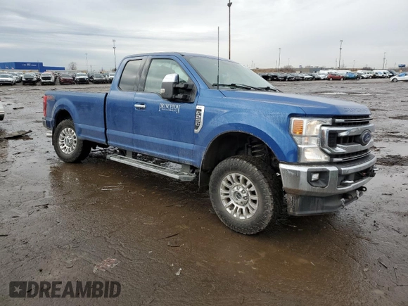 2022 Ford F-250 XL with VIN 1FT7X2BNXNED87164, listed as a Copart auction lot 47879475 with 59,597 mi miles and Salvage title. Bid and sale history available at DreamBid. Image 4.