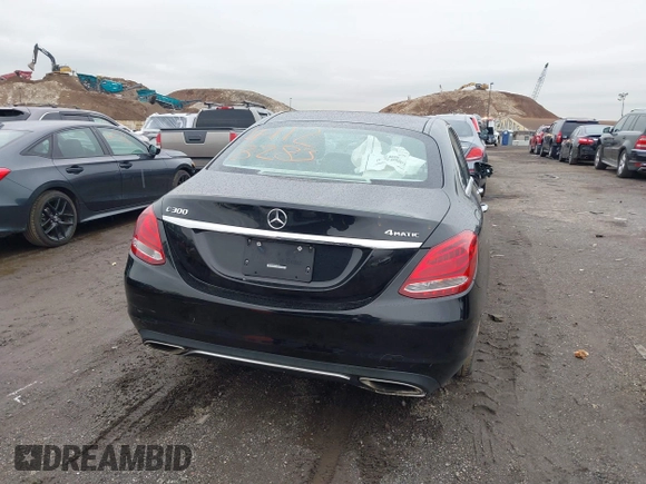 2017 Mercedes-Benz C 300 with VIN 55SWF4KB0HU224122, listed as a IAAI auction lot 41128283 with 93,861 mi miles and . Bid and sale history available at carsss.com. Image 17.