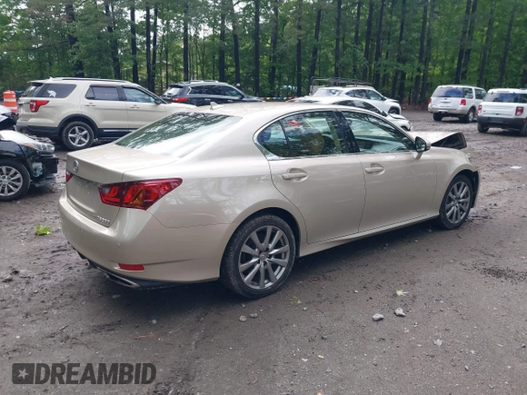 2013 Lexus GS 350 with VIN JTHCE1BL1D5017358, listed as a IAAI auction lot 42245672 with 50,070 mi miles and . Bid and sale history available at DreamBid. Image 4.