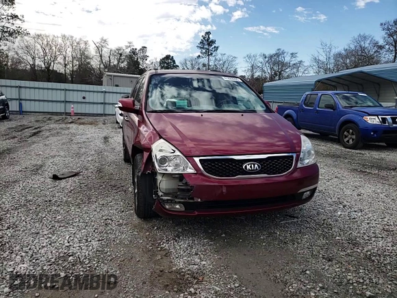 2014 Kia Sedona LX with VIN KNDMG4C72E6564721, listed as a Copart auction lot 41828055 with 150,670 mi miles and Salvage Title. Bid and sale history available at carsss.com. Image 12.