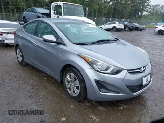 2016 Hyundai Elantra SE z VIN 5NPDH4AE1GH664767, wystawiony jako IAAI lot #42371668 z przebiegiem 100 246 mil mil oraz . Historia ofert i sprzedaży dostępna na DreamBid. Obrazek 1.
