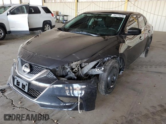 2016 Nissan Maxima Platinum with VIN 1N4AA6AP7GC383451, listed as a Copart auction lot 54774235 with 210,898 mi miles and Salvage title. Bid and sale history available at DreamBid. Image 1.