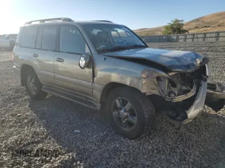 2006 Toyota Land Cruiser with VIN JTEHT05JX62091184, listed as a Copart auction lot 73431384 with 59,172 mi miles and Salvage Title. Bid and sale history available at carsss.com. Image 4.