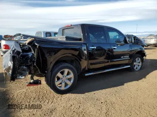 2013 Nissan Titan SV with VIN 1N6AA0EC1DN310572, listed as a Copart auction lot 50017235 with 114,349 mi miles and Salvage title. Bid and sale history available at DreamBid. Image 3.