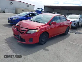 2012 Toyota Corolla L with VIN 5YFBU4EE7CP003044, listed as a IAAI auction lot 42044928 with 256,796 mi miles. Bid and sale history available at carsss.com. Image 17.